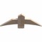 Ekena Millwork Bellingham Smooth Timber Gable Bracket, Douglas Fir, 36"W x 13"H x 1 1/2"D x 5 1/2"F, 9/12 Pitch GBW036X13X0206BEL00SDF - alternate 2